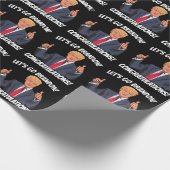 WEDDING TRUMP LAAT BRANDON WRAPPING PAPIER GAAN (Hoek)