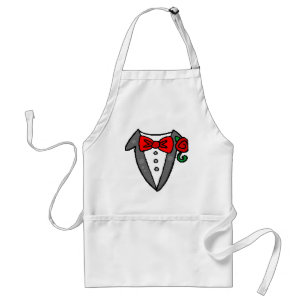 Wedding Tuxedo Apron Standaard Schort