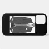 Wedding Tuxedo Groom Hoesje-Mate iPhone Case (Achterkant (horizontaal))