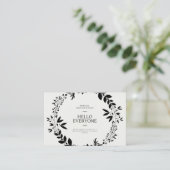 wedding uitnodiging (Staand voorkant)