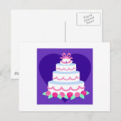 Wedding-uitnodigingen Briefkaart (Voorkant / Achterkant)