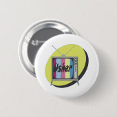Wedding Usher Button (Voorkant /achterkant)