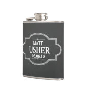 Wedding Usher - Persoonlijke fles Heupfles (Links)