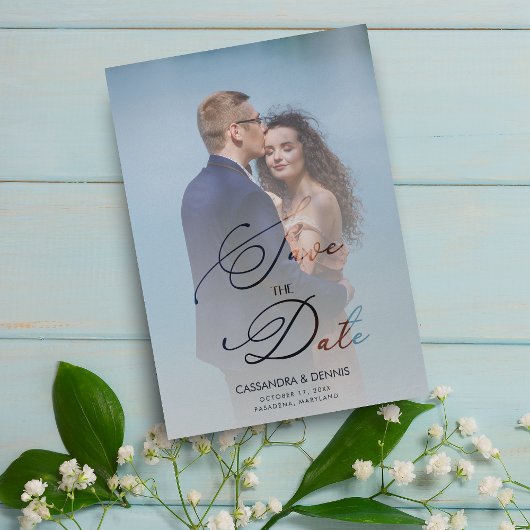 Wedding Vellum Transparency Effect Photo Script