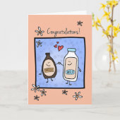 Wedding Verloving Congrats, gemaakt voor elkaar Kaart (Gele Bloem)