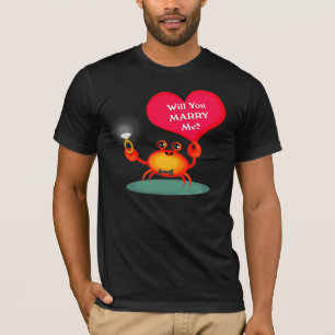Wedding Verloving Crab Shirt