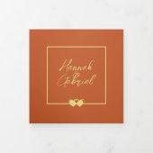 Wedding Voeg fotoaankondiging Kaart toe (Cover)