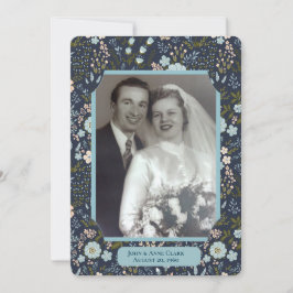 Wedding Vow Renewal Ceremony lijst flyfoto Kaart