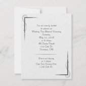 Wedding Vow Renewal-hartbloemen Kaart (Achterkant)