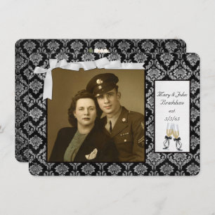 Wedding Vow Renewal op Jubileum Kaart