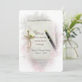 Wedding Vow Renewal-tijdschrift met madeliefje Kaart (Staand voorkant)