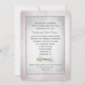 Wedding Vow Renewal-tijdschrift met madeliefje Kaart (Achterkant)