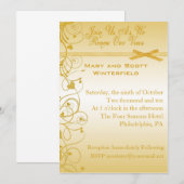 Wedding Vow Renewal Uitnodigingen (Voorkant / Achterkant)