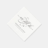 Wedding Vow Renewal We doen het nog steeds Servet (Hoek)