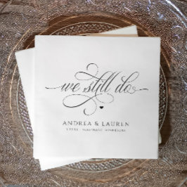 Wedding Vow Renewal We doen het nog steeds Servet