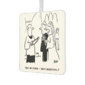 Wedding Vows Cartoon Luchtverfrisser (Links)