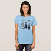 Wedding Vows Hamsters Cartoon Custom T-Shirt (Voorkant volledig)