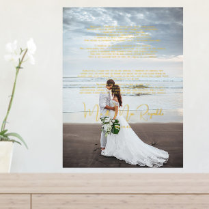Wedding Vows Overlay   Weddenfoto Folie Afdrukken