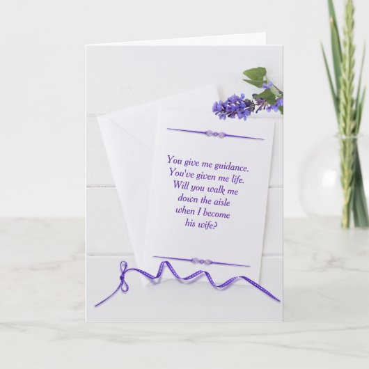 Wedding Walk Me door het gangpad Kaart (Voorkant)