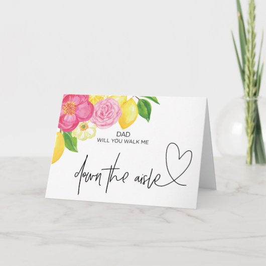 Wedding Walk Me Down The Aisle beroemd gemaakt doo (Voorkant)