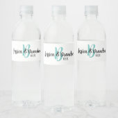 Wedding Water Bottle Sticker WW-006v1 (Flessen)