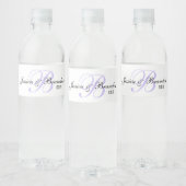 Wedding Water Bottle Sticker WW-006v2 (Flessen)