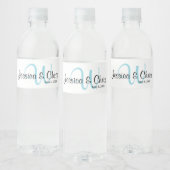 Wedding Water Fles Label 005 Waterfles Etiket (Flessen)