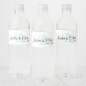 Wedding Water Fles Label 007 Waterfles Etiket (Flessen)