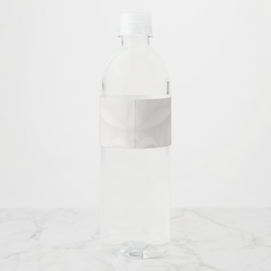 Wedding Water Fles Label Set Waterfles Etiket (Achterkant)