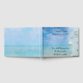 Wedding Watercolor Lighthouse With Seagulls Gastenboek (Volledig)