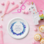 Wedding waterverf blue met bord  (Feest)