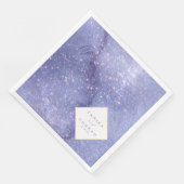 Wedding Waterverf Names Peri ID954 Servet (Hoek)