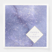 Wedding Waterverf Names Peri ID954 Servet (Voorkant)