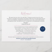 Wedding Weekend Welkomstkaart Kaart - voor Kierste (Voorkant)