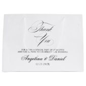 Wedding Welcome Bags voor gasten Groot Cadeauzakje (Voorkant)