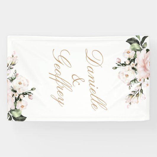 Wedding Welcome Banner - Chloe (Horizontaal)