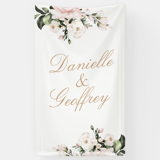 Wedding Welcome Banner - Chloe (Verticaal)