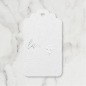 Wedding Welcome Foil Gift Tag (Voorkant)