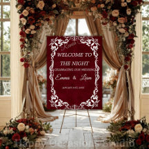 Wedding Welcome Sign