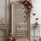 Wedding Welcome Sign Mirror Decal