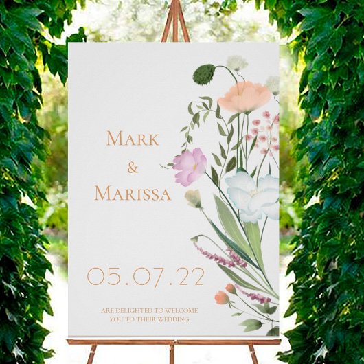 Wedding Welcome Sign Poster