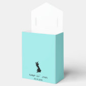 Wedding Welcome to Great Britain Map Favor, Vereni Bedankdoosjes (Geopend)