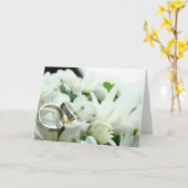 **WEDDING** WENST VOOR EEN *SPECIALE EXEMPLAAR* KAART (Gele Bloem)