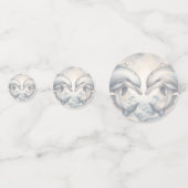 Wedding Whimsy Dolphins Tafel Confetti (Achterkanten)