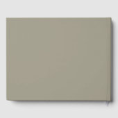 Wedding White Dove Open Wings Rozen Gastenboek (Achterkant)