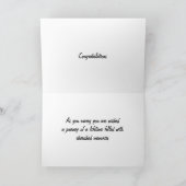 **WEDDING** WISSEN VOOR GEKOPPELDE MEMORIES KAART (Binnen)