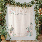 Wedding Wonderland Alice in Wonderland Wandkleed