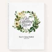 Wedding Wreath Budget Guest Book Notitieboek (Voorkant)
