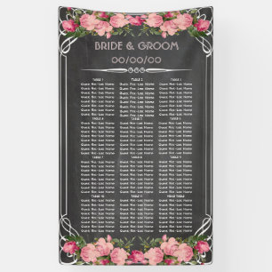 Wedding Zitting Chart Banner