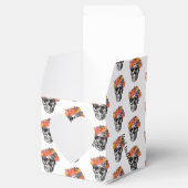 WeddingFavour Box Skull Art tot de dood ons deelne Bedankdoosjes (Geopend)